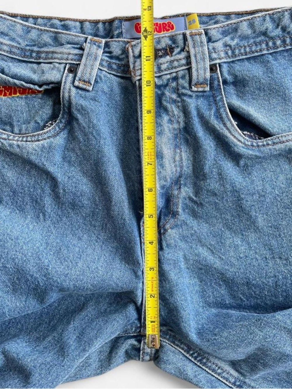 Empyre Jeans Light Blue Denim Skater Straight Leg 28 - Picture 4 of 7